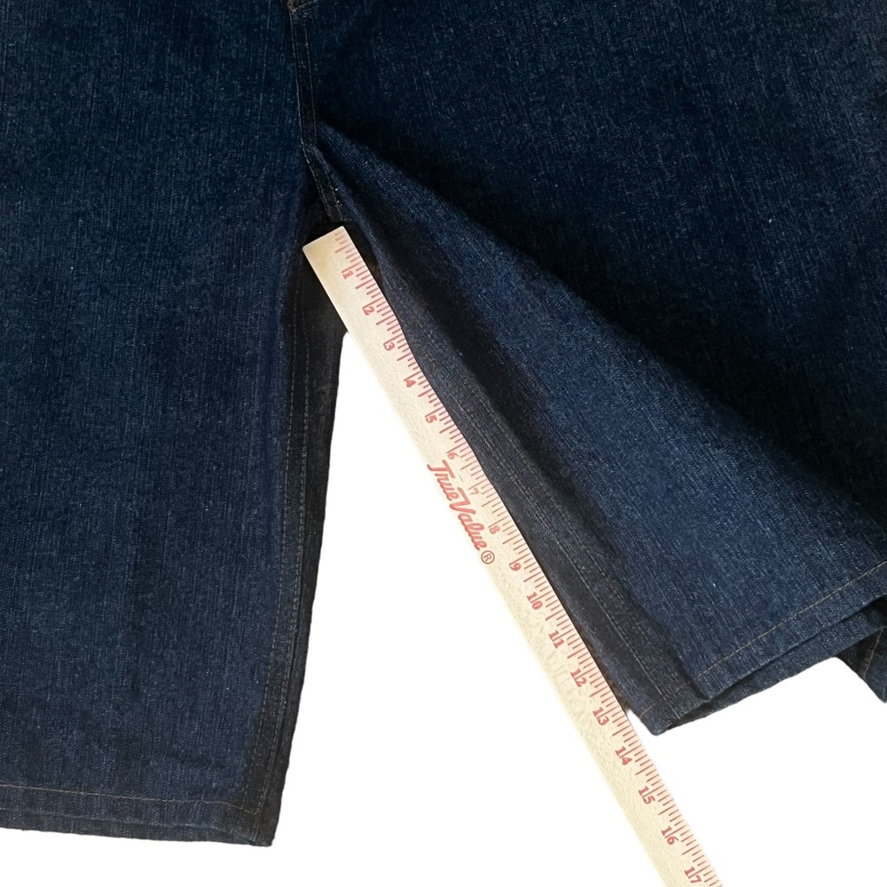 Vintage Enyce by Sean Combs men's baggy denim jort/shorts waist size 48 - Picture 4 of 14